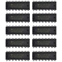 10PCS IC 74HC595 74595 SN74HC595N Registro de cambios de 8 bits DIP-16 NUEVA Y BUENA CALIDAD - Negro